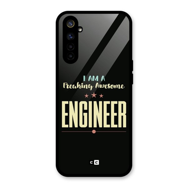 Awesome Engineer Glass Back Case for Realme 6