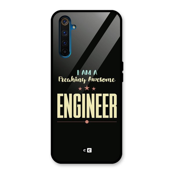 Awesome Engineer Glass Back Case for Realme 6 Pro