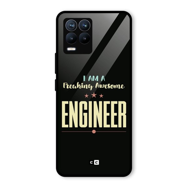 Awesome Engineer Glass Back Case for Realme 8 Pro