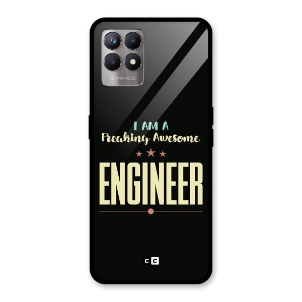 Awesome Engineer Glass Back Case for Realme 8i