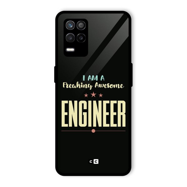 Awesome Engineer Glass Back Case for Realme 8s 5G
