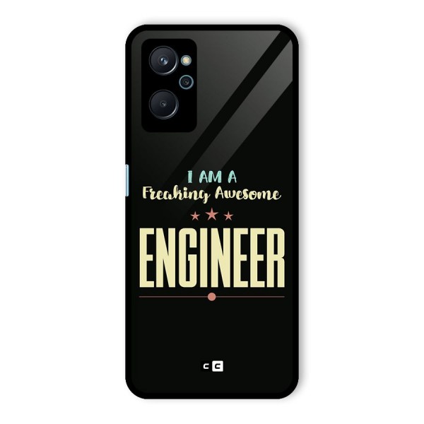 Awesome Engineer Glass Back Case for Realme 9i