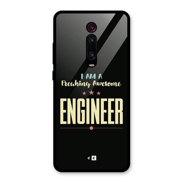 Awesome Engineer Glass Back Case for Redmi K20 Pro