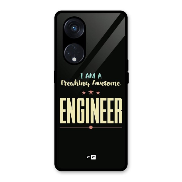 Awesome Engineer Glass Back Case for Reno8 T 5G