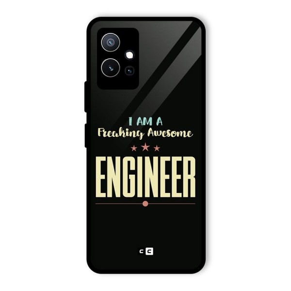 Awesome Engineer Glass Back Case for Vivo T1 5G