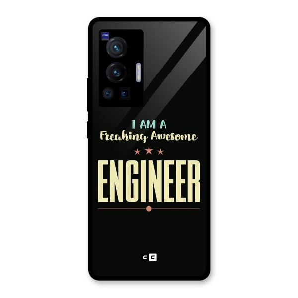 Awesome Engineer Glass Back Case for Vivo X70 Pro