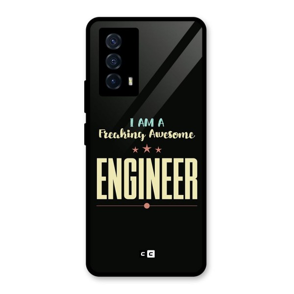 Awesome Engineer Glass Back Case for Vivo iQOO Z5