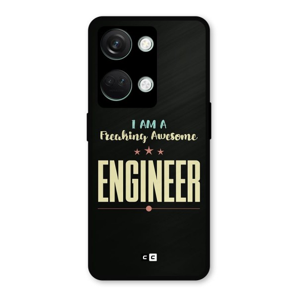 Awesome Engineer Metal Back Case for OnePlus Nord 3