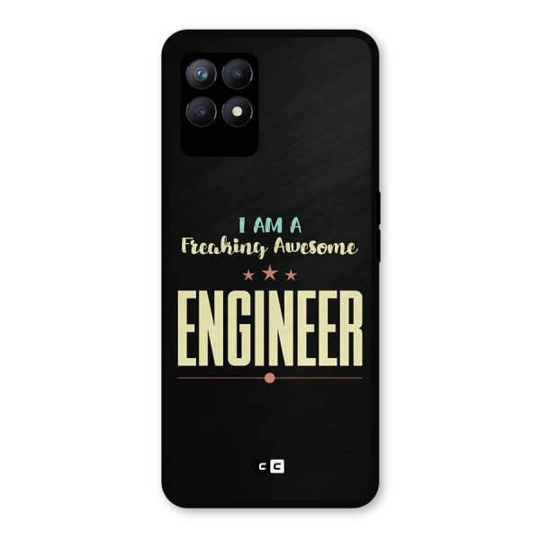 Awesome Engineer Metal Back Case for Realme 8i