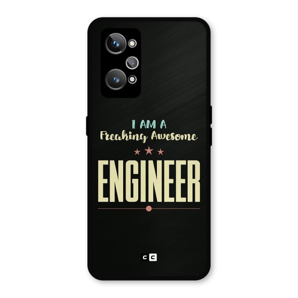 Awesome Engineer Metal Back Case for Realme GT 2