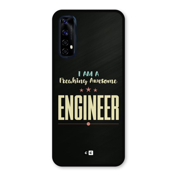 Awesome Engineer Metal Back Case for Realme Narzo 20 Pro