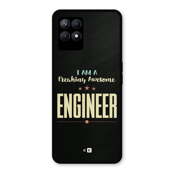 Awesome Engineer Metal Back Case for Realme Narzo 50