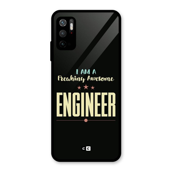 Awesome Engineer Metal Back Case for Redmi Note 10T 5G