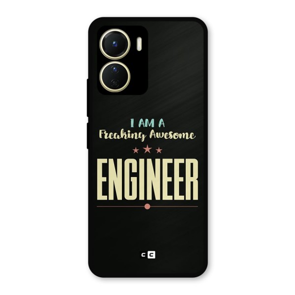 Awesome Engineer Metal Back Case for Vivo Y16