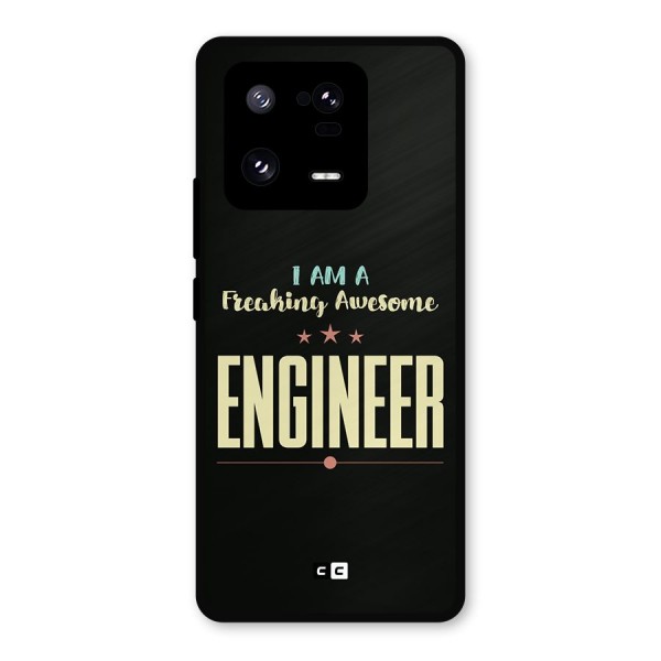 Awesome Engineer Metal Back Case for Xiaomi 13 Pro