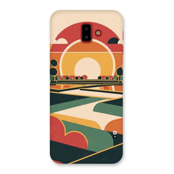 Awesome Geomatric Art Back Case for Galaxy J6 Plus