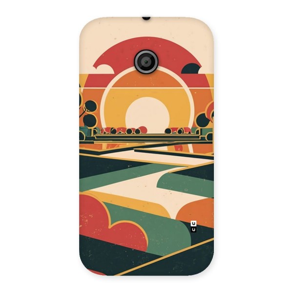 Awesome Geomatric Art Back Case for Moto E