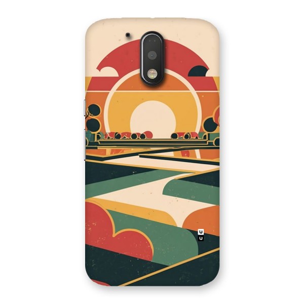 Awesome Geomatric Art Back Case for Moto G4