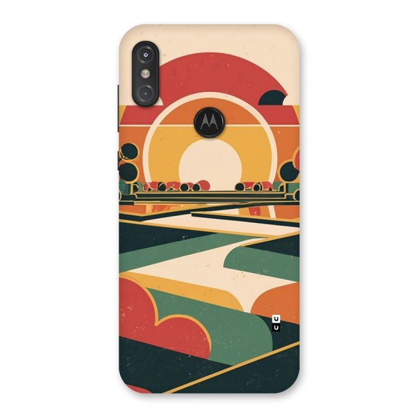 Awesome Geomatric Art Back Case for Motorola One Power