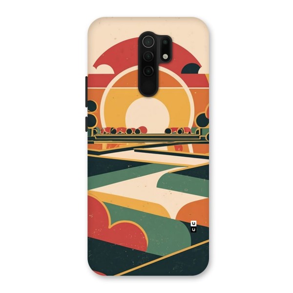 Awesome Geomatric Art Back Case for Redmi 9 Prime