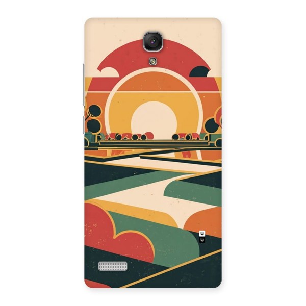 Awesome Geomatric Art Back Case for Redmi Note