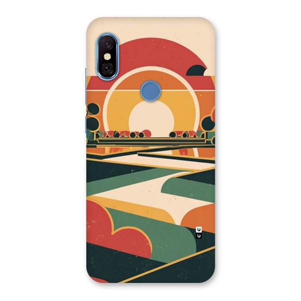 Awesome Geomatric Art Back Case for Redmi Note 6 Pro