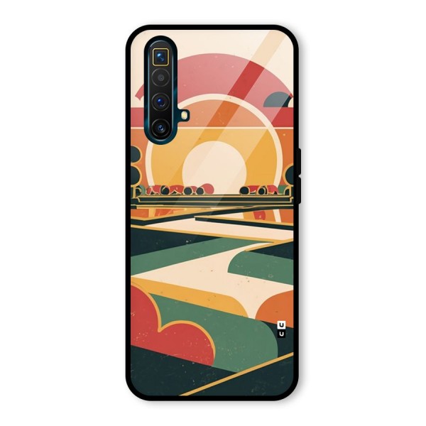 Awesome Geomatric Art Glass Back Case for Realme X3 SuperZoom