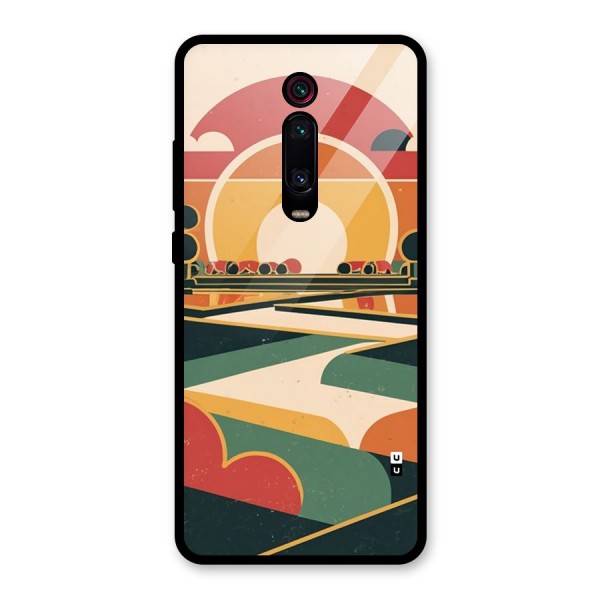 Awesome Geomatric Art Glass Back Case for Redmi K20 Pro