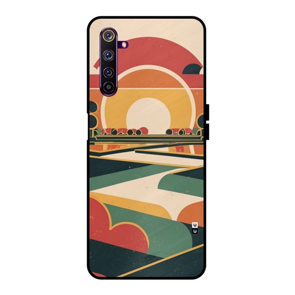 Awesome Geomatric Art Metal Back Case for Realme 6 Pro