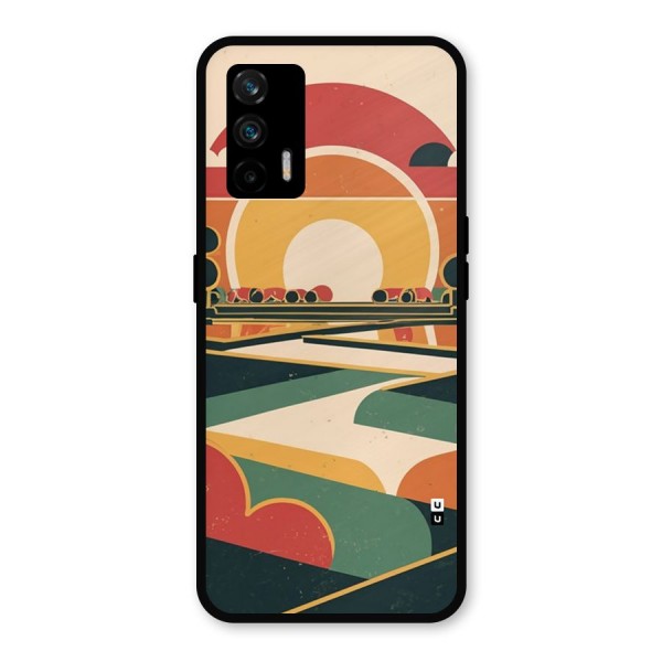 Awesome Geomatric Art Metal Back Case for Realme GT 5G