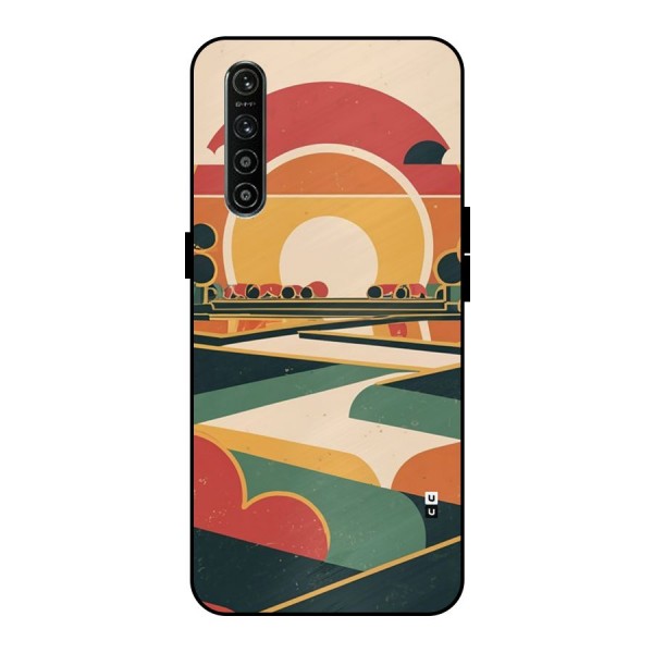 Awesome Geomatric Art Metal Back Case for Realme XT