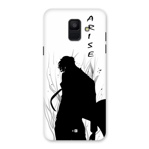 Awesome Jinwoo Arise Back Case for Galaxy A6 (2018)