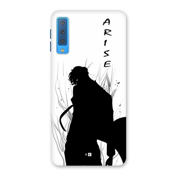 Awesome Jinwoo Arise Back Case for Galaxy A7 (2018)