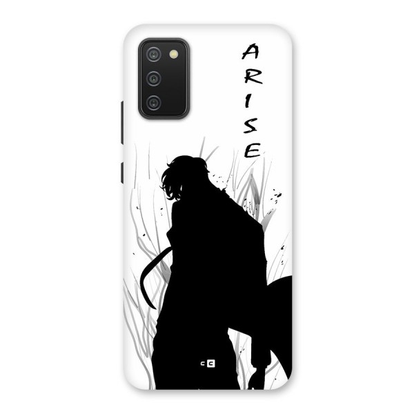 Awesome Jinwoo Arise Back Case for Galaxy F02s