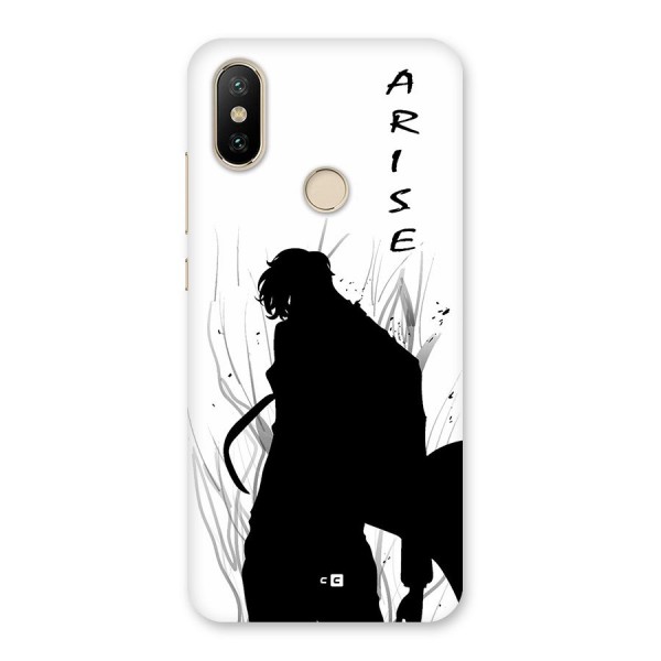 Awesome Jinwoo Arise Back Case for Mi A2