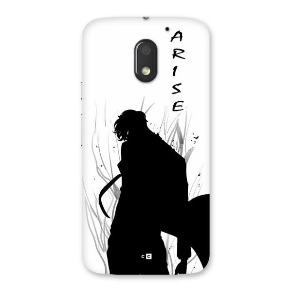 Awesome Jinwoo Arise Back Case for Moto E3 Power