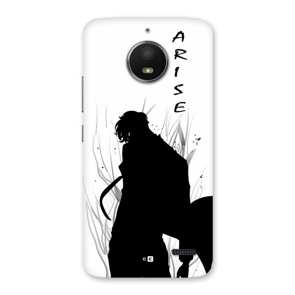 Awesome Jinwoo Arise Back Case for Moto E4