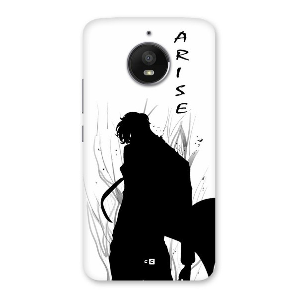 Awesome Jinwoo Arise Back Case for Moto E4 Plus