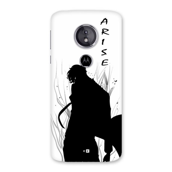 Awesome Jinwoo Arise Back Case for Moto E5