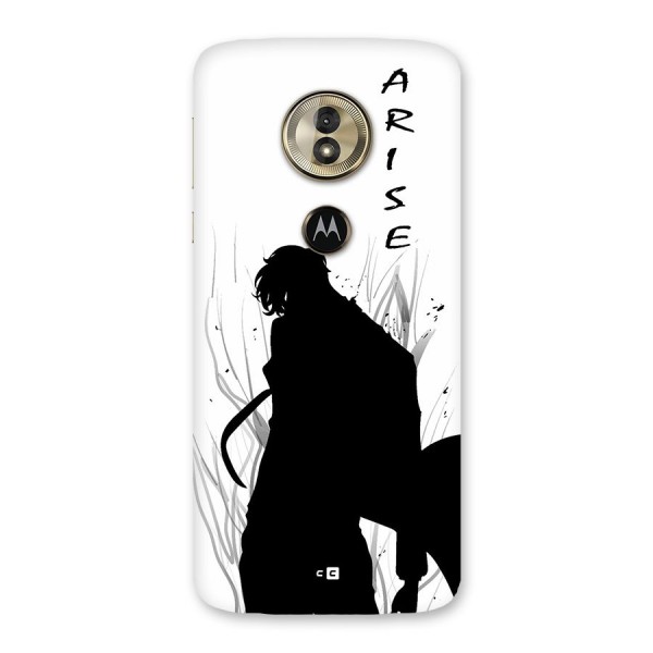 Awesome Jinwoo Arise Back Case for Moto G6 Play