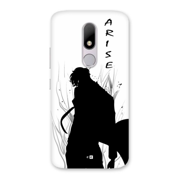 Awesome Jinwoo Arise Back Case for Moto M