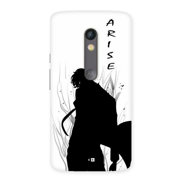 Awesome Jinwoo Arise Back Case for Moto X Play