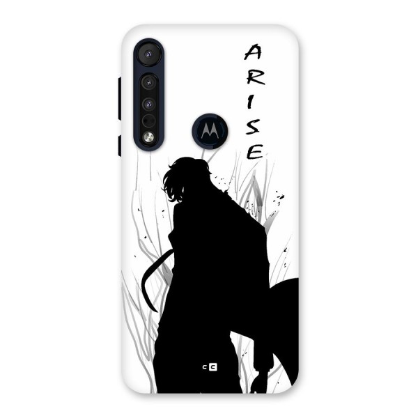 Awesome Jinwoo Arise Back Case for Motorola One Macro