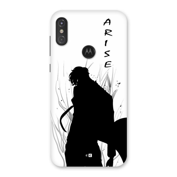 Awesome Jinwoo Arise Back Case for Motorola One Power