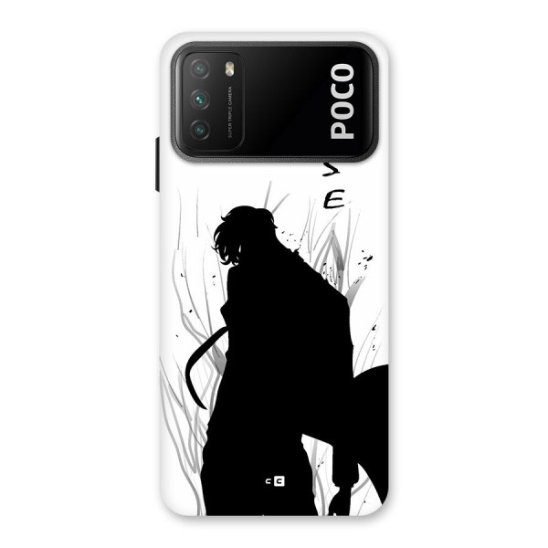 Awesome Jinwoo Arise Back Case for Poco M3