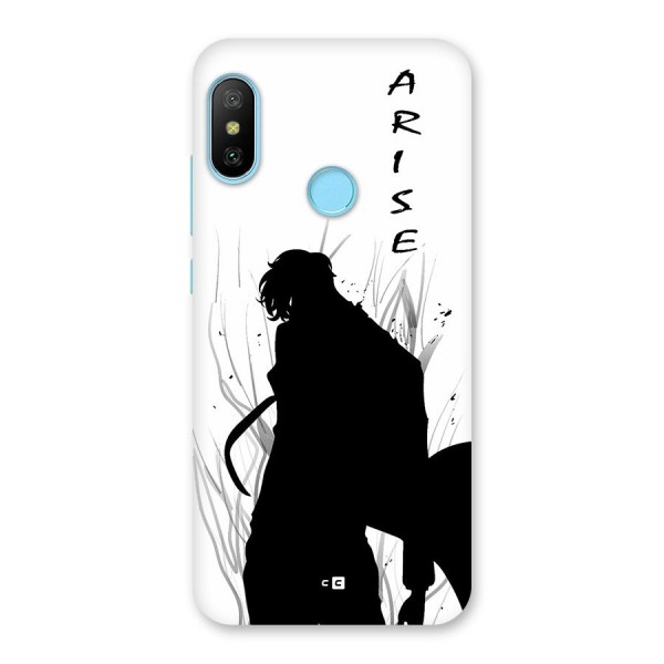 Awesome Jinwoo Arise Back Case for Redmi 6 Pro