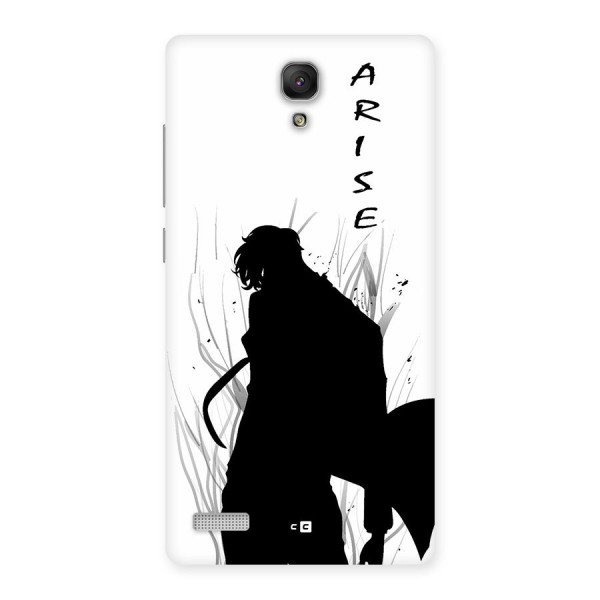 Awesome Jinwoo Arise Back Case for Redmi Note