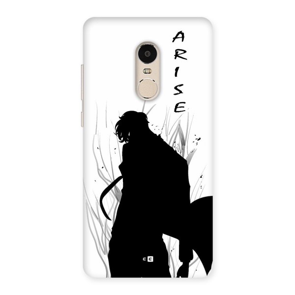 Awesome Jinwoo Arise Back Case for Redmi Note 4