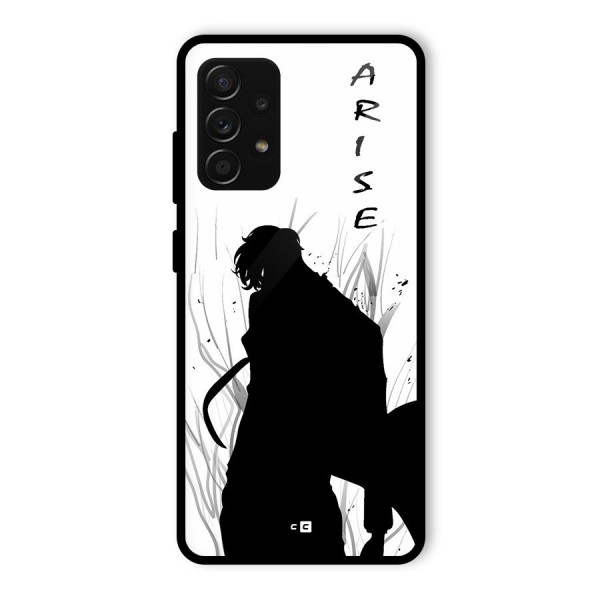 Awesome Jinwoo Arise Glass Back Case for Galaxy A53 5G