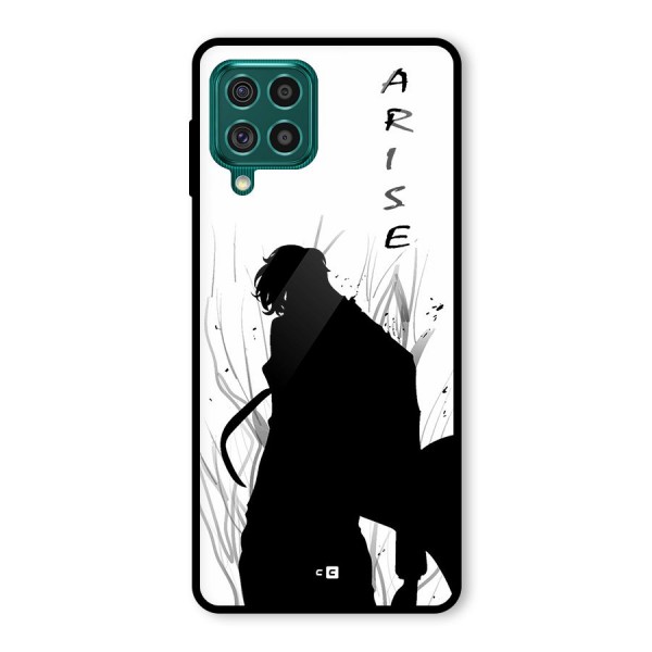 Awesome Jinwoo Arise Glass Back Case for Galaxy F62